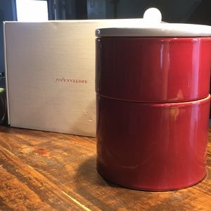 New in Box Red Envelope Double RED Cookie Jar